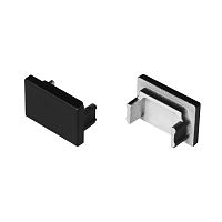 Заглушка SL-SLIM15-H10 BLACK черная глухая (2шт) картинка 